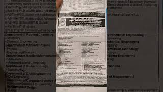 Phd Admission In Delhi University phd phdadmission