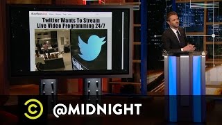 Twittervision - @midnight with Chris Hardwick