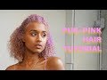 Pink and Purple Pastel Hair Dye Tutorial