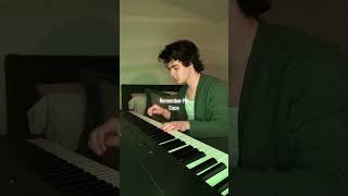 Coco - Remember Me on piano #coco #disney #pixar #piano #viral #cover #pianomusic #viralmusic