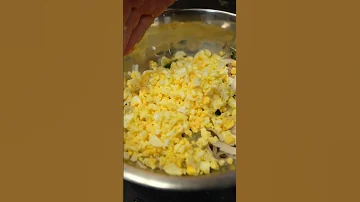 ВКУСНЫЙ салат с печенью трески #shorts
