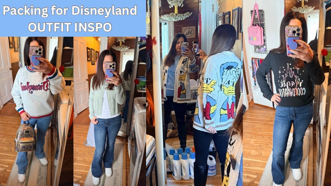 What I’m Packing for Disneyland in February ❄️ Winter Outfits in Carry On