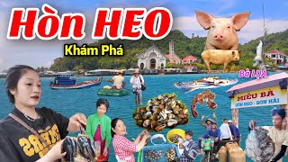 Khám phá Hòn Heo - Hòn đảo nuôi nhiều heo lớn nhất quần đảo Bà Lụa.