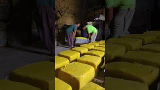 How Soap Is Made Step-By-Step Yellow Soap Production