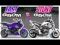 Fast Grom vs Stunt Grom | Barber Small Bore Drag Racing