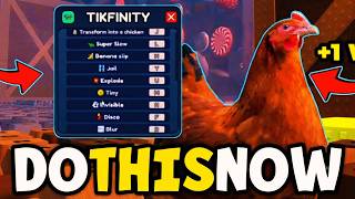 Cara MENGAKTIFKAN TIKFINITY di +1 Speed Keyboard Escape Candy & Chocolate! (Roblox) screenshot 4