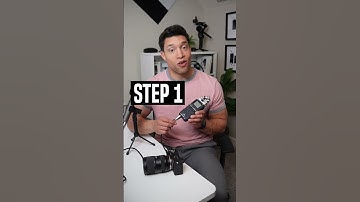 How to get audio from an XLR mic directly into a camera #shorts