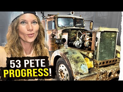 Restoration Progress On 53 Peterbilt!