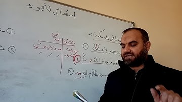 احكام التجويد المد العارض للسكون ومد اللين للصف الثاني متوسط