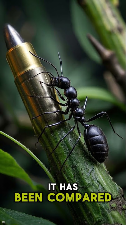 Trap Jaw Ant – Lightning Jaws #facts #venomouscreatures #wildlifeentertainment