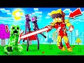 Playing as IRON MAN in Minecraft! (STRONG)