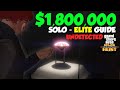 GTA Online Cayo Perico Heist SOLO Elite Challenge Stealth Guide - $1,787,213