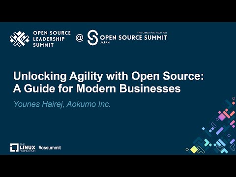 Unlocking Agility with Open Source: A Guide for Modern Businesses - Younes Hairej, Aokumo Inc. Episode cover