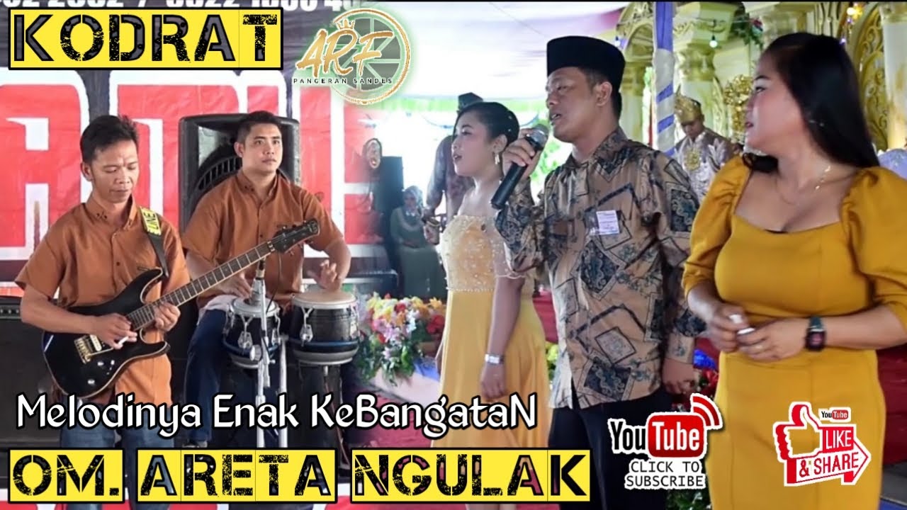 Kodrat//OM.ARETA NGULAK//melodinya Enak Didengar Dan Asyik #dangdutcover
