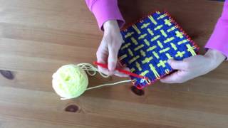 Potholder with Loopy Edges