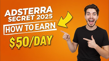 Adsterra Secret 2025: How to Earn $50/Day Without a Website (Step-by-Step #Guide) #tech