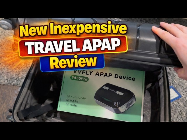 NEW Affordable Travel CPAP APAP ReviewYA50 Pro VVFly Snore Circle