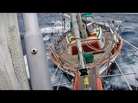 Sailing in Rough Seas - YouTube
