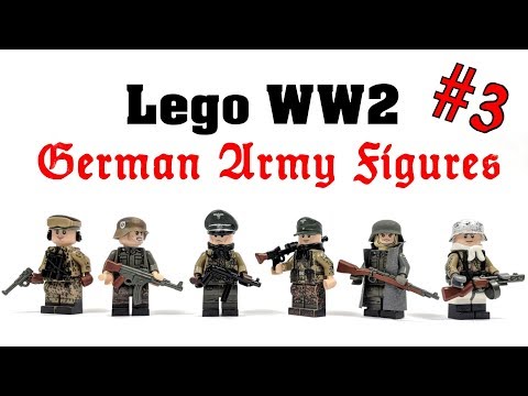 Lego WW2 German Army Figures #3 | molegode