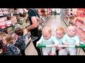 Grocery Shopping With Six Kids (Aged Four & Under.. Including Baby Triplets!)