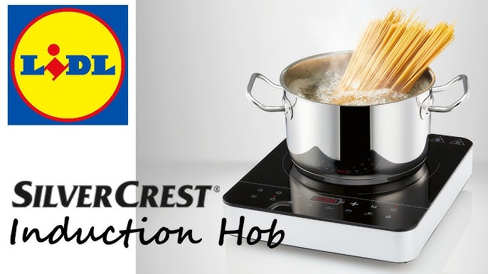 Screen Minutes! 🍳 Touch Fast - ⏱️Portable YouTube Silvercrest Hob Boil 🔥 in Induction Lidl 3.45 Digital 2000W