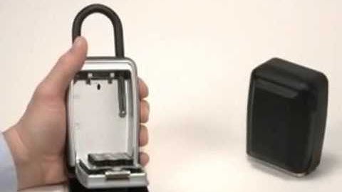 Open and Close Push Button Master lockbox
