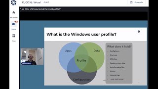 CUGC XL Virtual (02-09-23): Has Citrix UPM resurrected the hybrid profile? with James Rankin