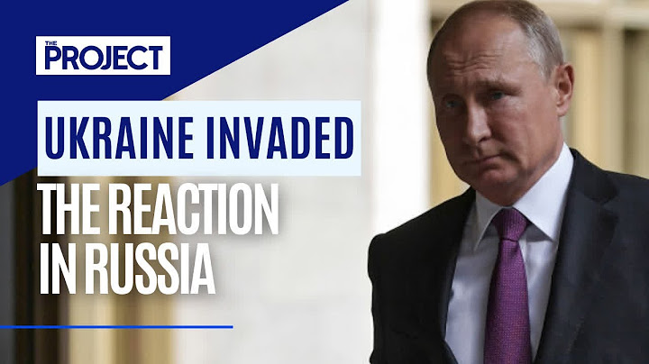 Russia Begins Invasion Of Ukraine But What Is The Reaction In Moscow?