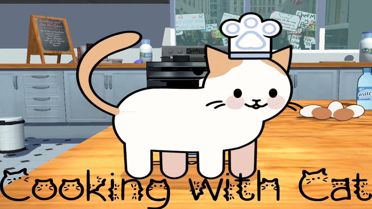 Cooking with Cat- The Greatest Chef On TV! ft Mellabell76