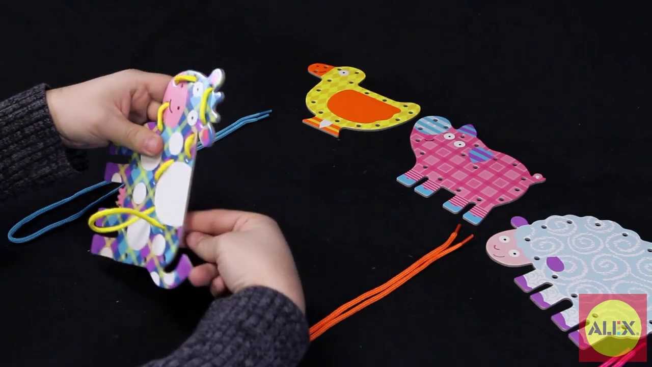 ALEX Toys My First Lacing Farm Activity -1457M