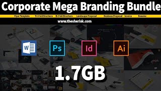 Corporate Mega Branding Bundle Templates |Sheri Sk| |Branding Templates|