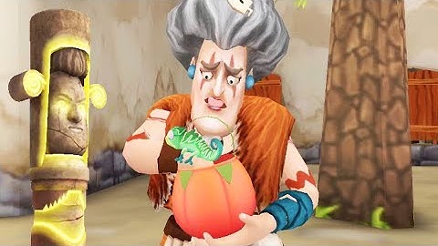 Scary Teacher Stone Age New Update All levels Android, iOs