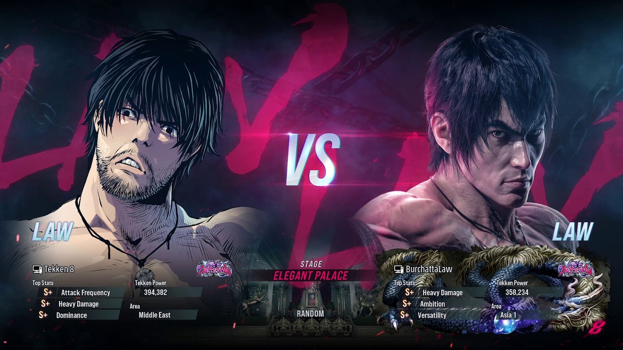 BSK (Law) VS Burchatta (Law) Tekken 8 Ranked