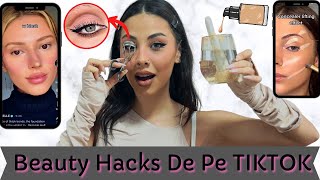 Testez Cele Mai Virale BEAUTY HACK-URI De Pe TIKTOK // Partea 2