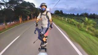 Evolve Gtr With 6 Tires In Kuala Kangsar, Malaysia Dec.29,2019