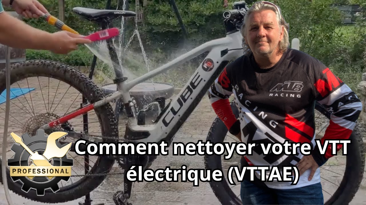 Comment nettoyer votre VTT électrique (VTTAE)