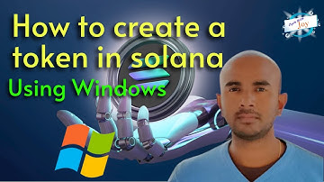 How to create a token in Solana using Windows without WSL