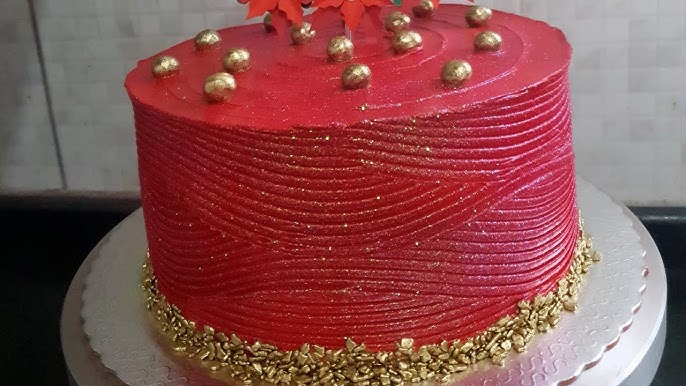 Decoração Bolo Feminino simples/ Bolo Wave Cake degradê fácil e Lindinho. 