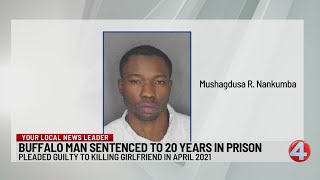 Buffalo man sentenced for killing his girlfriend at MLK Park in 2021