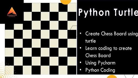 How to Create Chess Board in Python Language