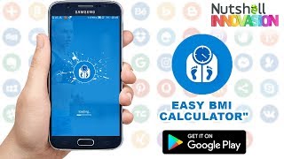 Learn & Create a BMI Calculator Android App | Monitor BMI And Percentage Of Fat In Your Body screenshot 1