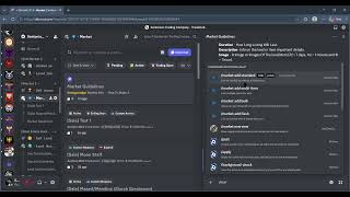 Part 1 - How to use the discord Auction Bot to make a listing - Market lisiting