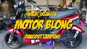 # LaguLampung #Albi_Erlangga                     MOTOR BLONG -  (Official musik lyric) Musik Lampung