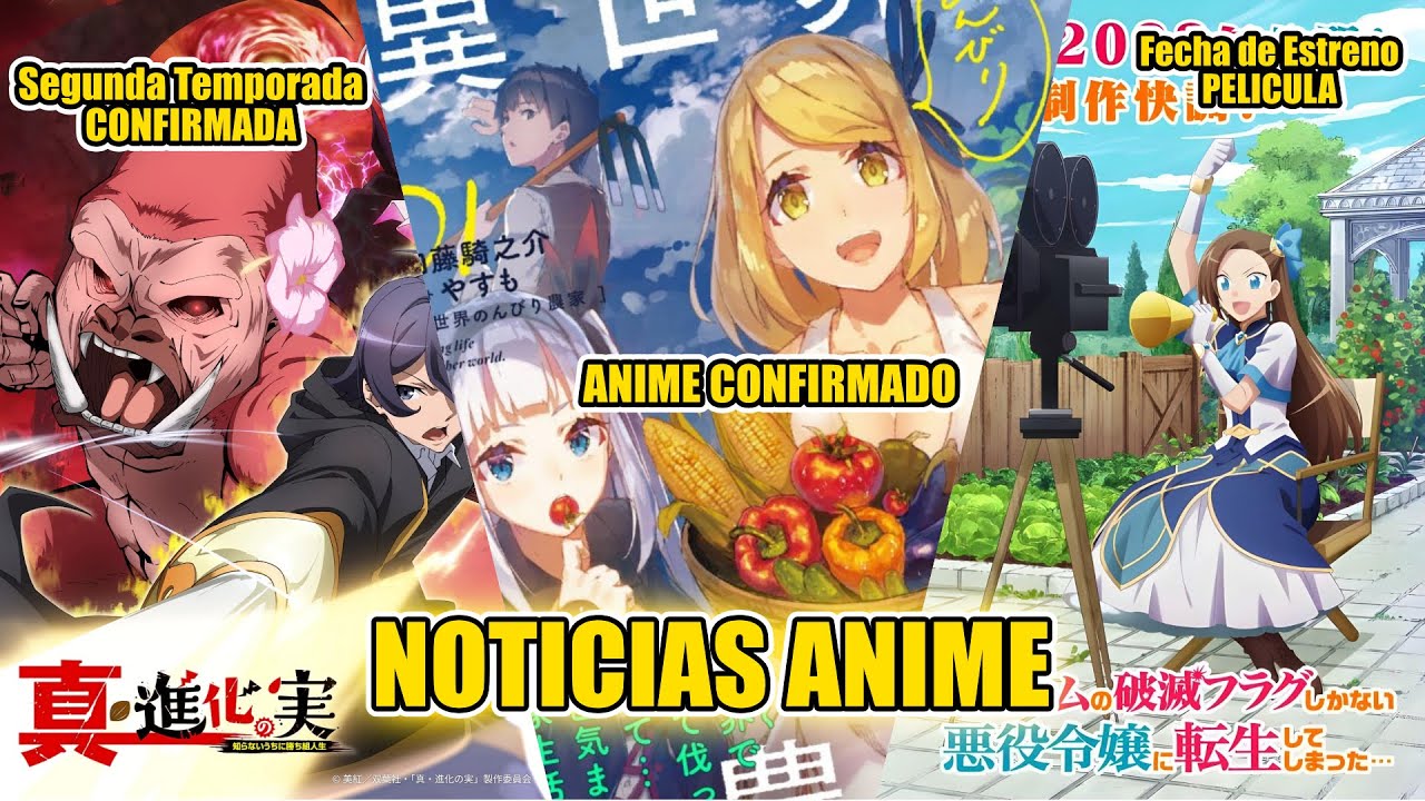 Isekai Nonbiri Nouka ANIME, SEGUNDA TEMPORADA Shinka no Mi