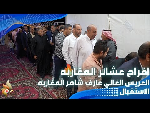 حفل زفاف العريس عارف المغاربه الاستقبال استديوهات زهرة الأقصى