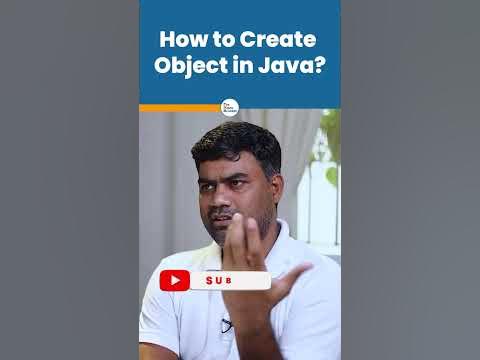How To Create Object In Java? | Java Interview Questions #shorts # ...