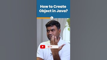 How To Create Object In Java? | Java Interview Questions #shorts #kiransir #javaprogramming