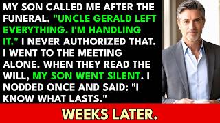 My Son Hid My Brother's $2 Million Estate From Me — Weeks Later, He Read the Will Himself...