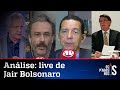 Comentaristas analisam live de Jair Bolsonaro de 19/11/20