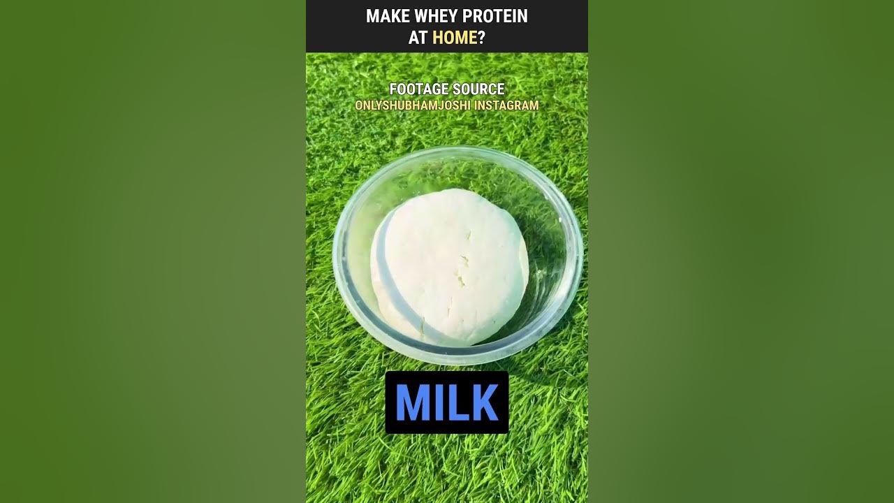 make-whey-protein-at-home-shorts-419-youtube